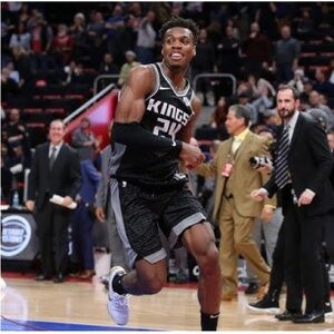 Men's Sacramento Kings Buddy Hield Nike Black Swingman Jersey Sz XL